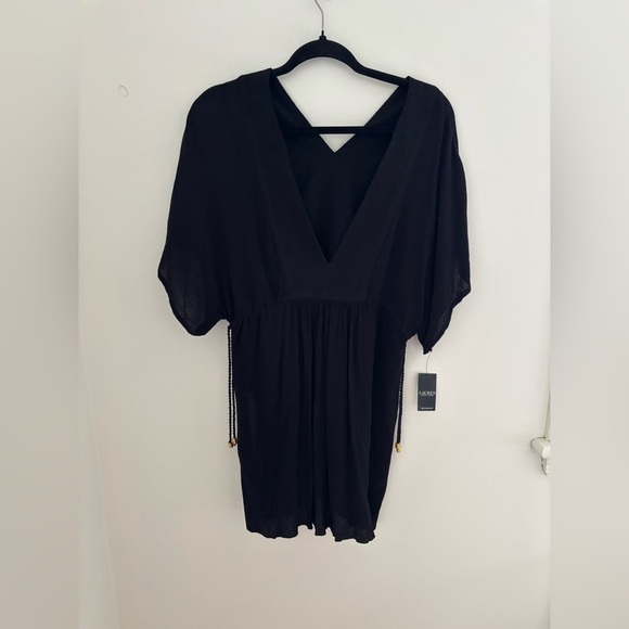 Ralph Lauren Cover-Up Flared-Sleeve Tunic Dress NWT - Picture 4 of 9